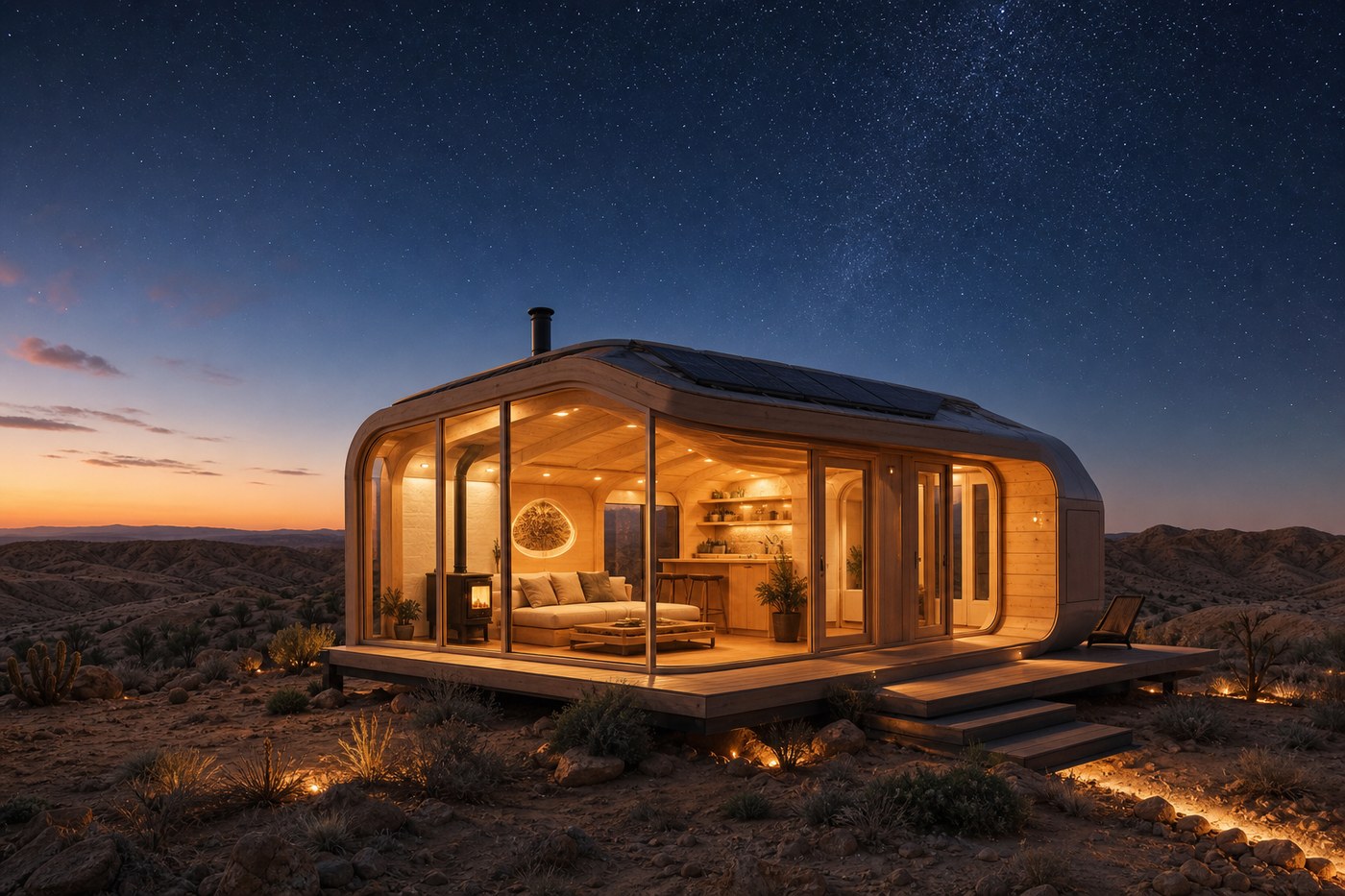 Dune tiny home model