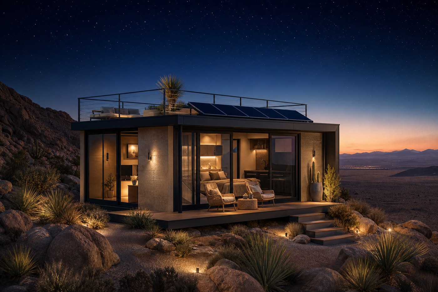 Horizon tiny home model